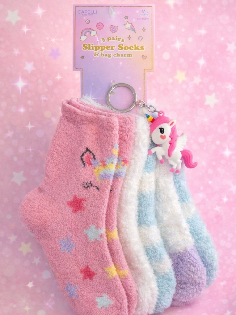 Girls 3 Pack Of Socks